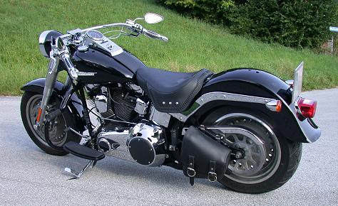Harley Davidson Fat Boy Black Hammer